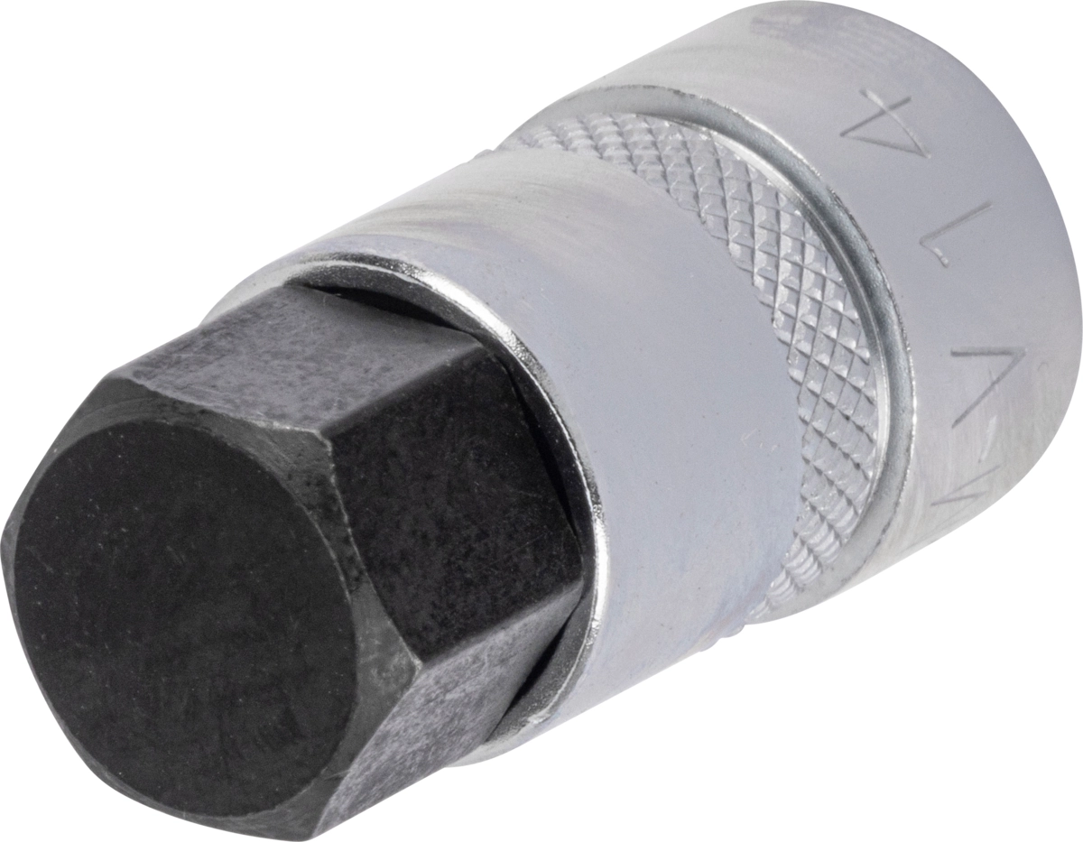 Bit-Stecknuss, 3/8", extra kurz, Innensechskant 14x32 mm