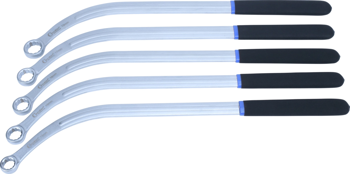Keilrippenriemen-Spannschlüssel-Satz, 5-tlg., 460 mm, 13-19 mm