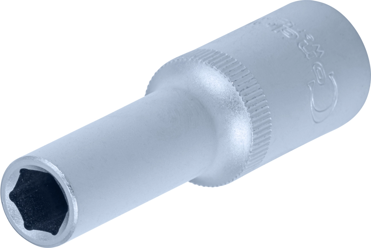 Stecknuss, 1/2", 6-kant 8 mm, tief