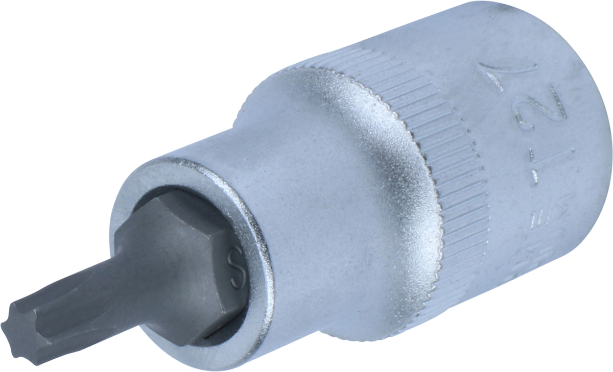 Bit-Stecknuss, 1/2", T-Profil T27x55 mm