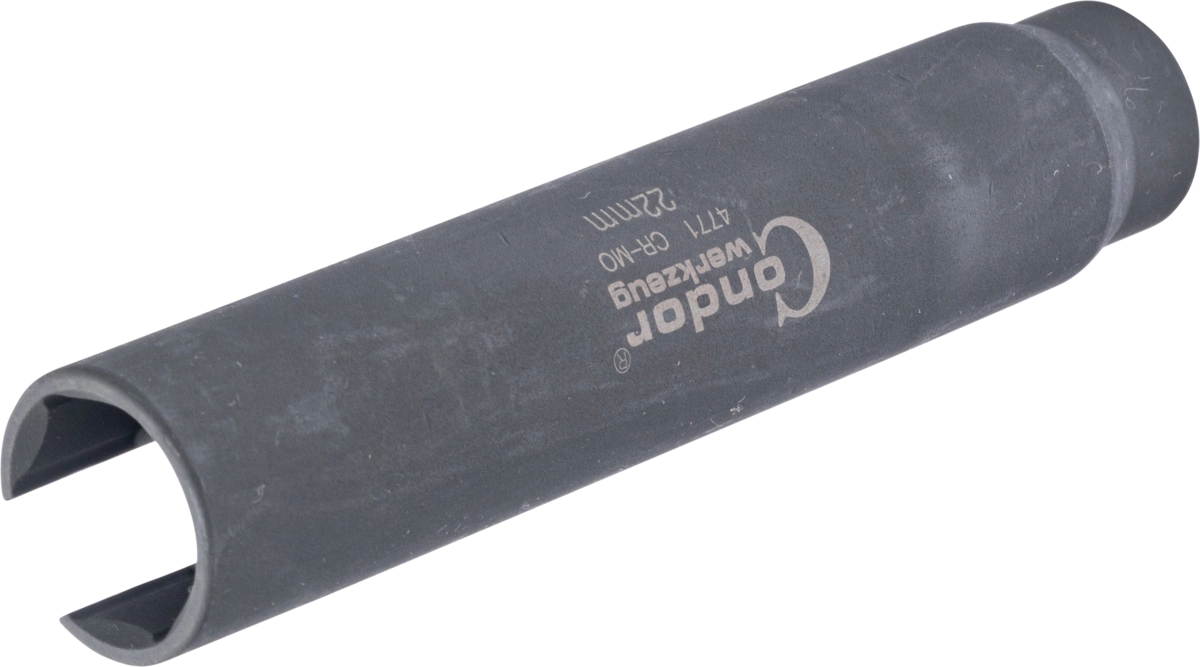 Spezial-Steckschlüssel, 1/2", 22 mm, 150 mm lang