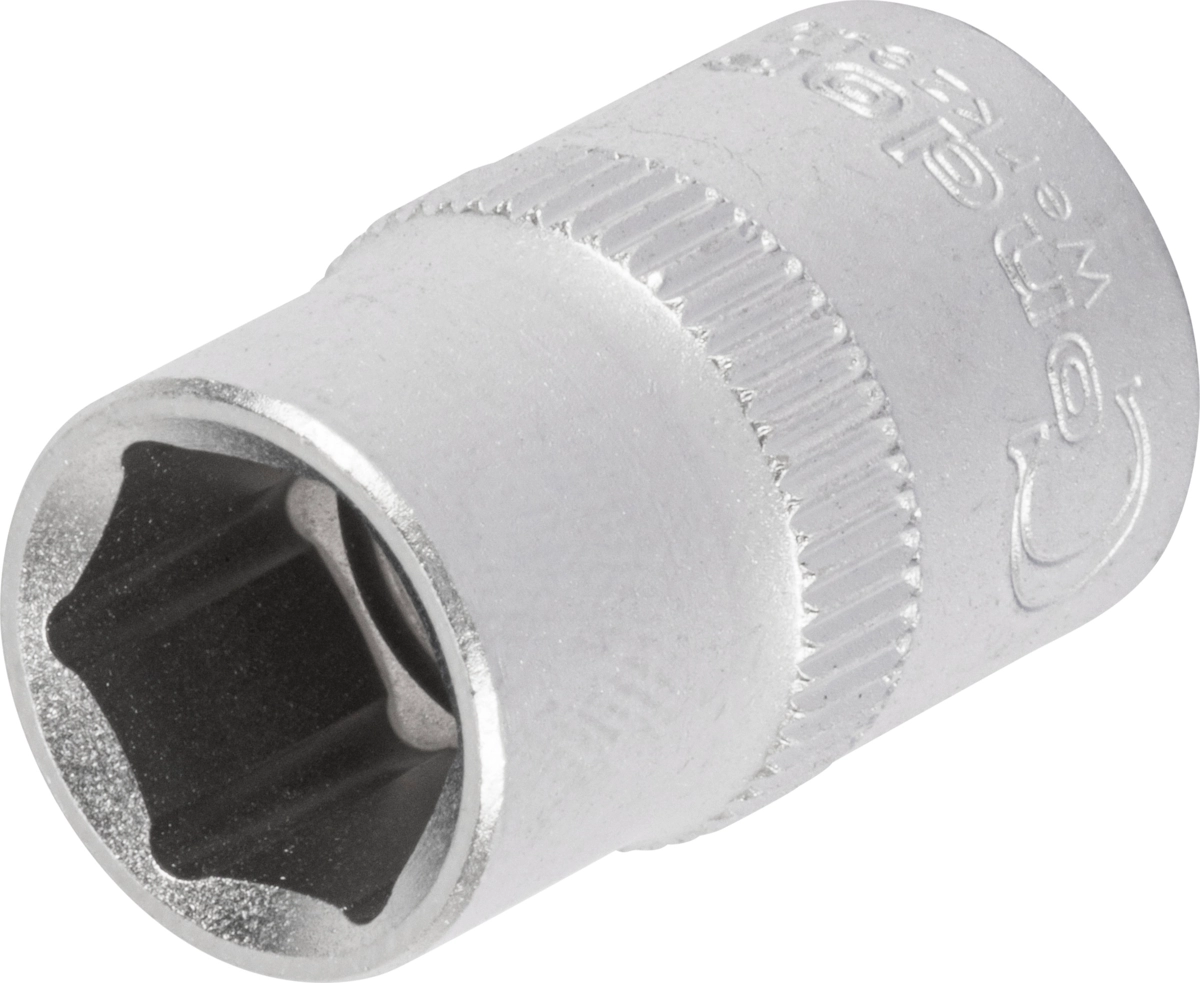 Stecknuss, 3/8", 6-kant zöllig 7/16"