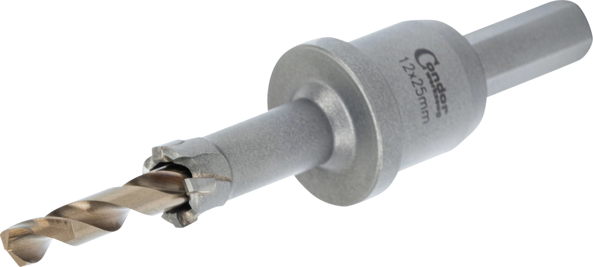 Hartmetall Lochsäge, Flachschnitt, ø 12 mm