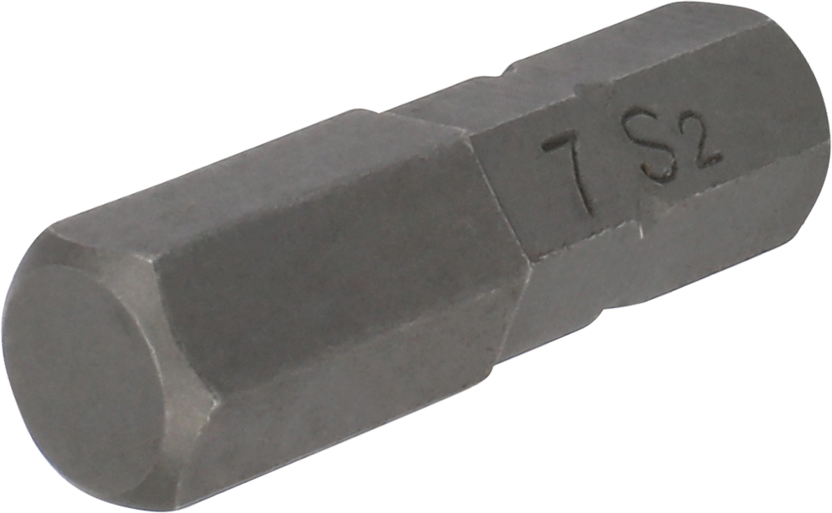 Bit, 1/4" 6-kant, Innensechskant 7x25 mm