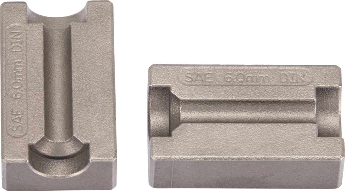 Spannbacken Set, 2-tlg., für ø 6.00 mm