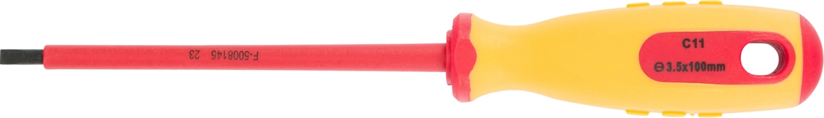 Schraubendreher, VDE, Schlitz 3.5x100 mm