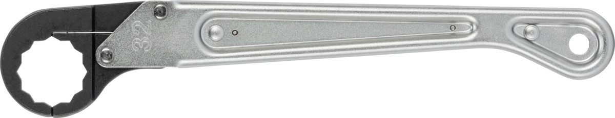Leitungs-Knarren-Ringschlüssel, 32 mm