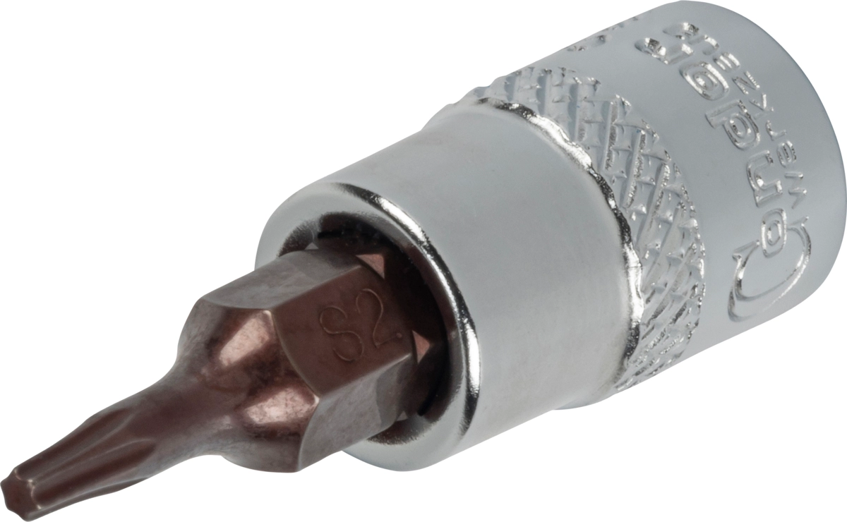 Bit-Stecknuss, xcess performance, 1/4", T-Profil T8x37 mm