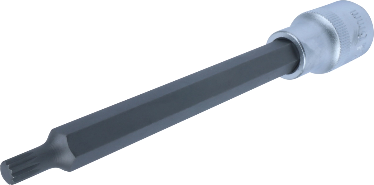 Bit-Stecknuss, 1/2", Vielzahn M6x140 mm