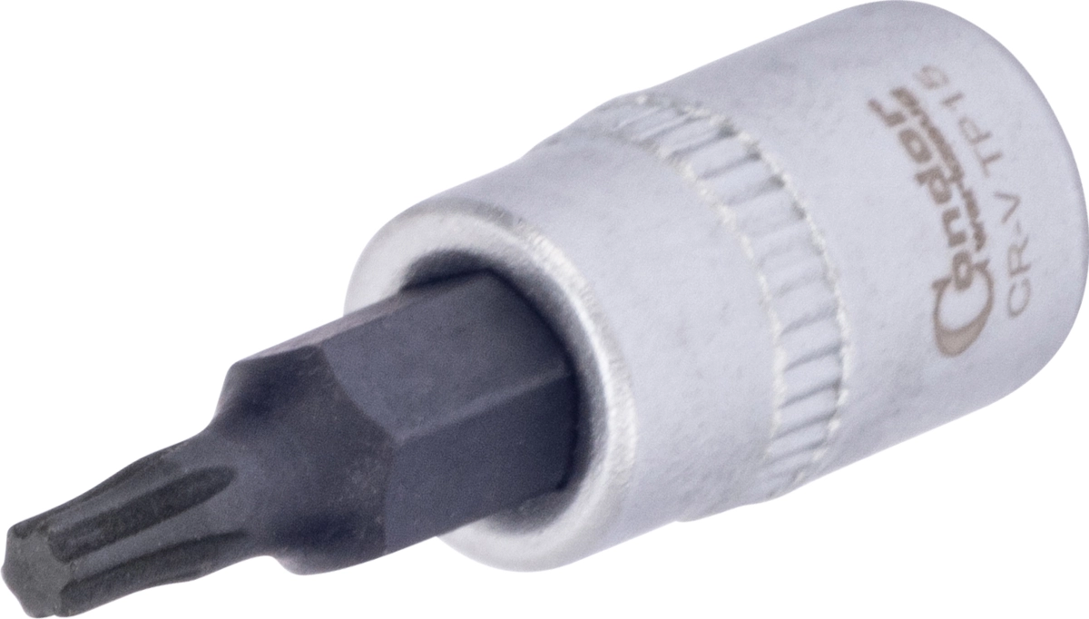 Bit-Stecknuss, 1/4", T-Plus-Profil TP15x37 mm
