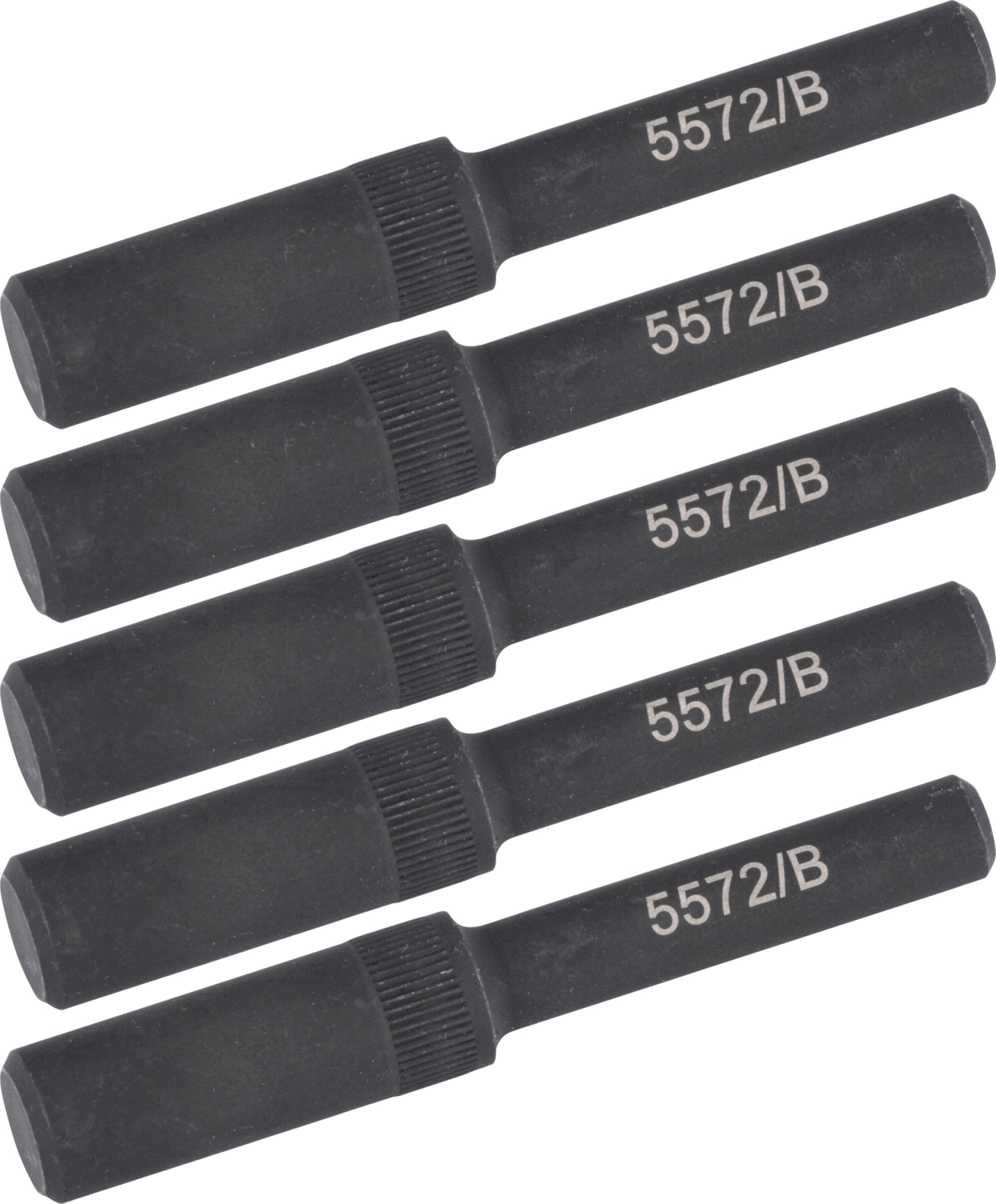 Druckbolzen, 5 Stk., De-/Montage, schwarz, 62+66+72 mm
