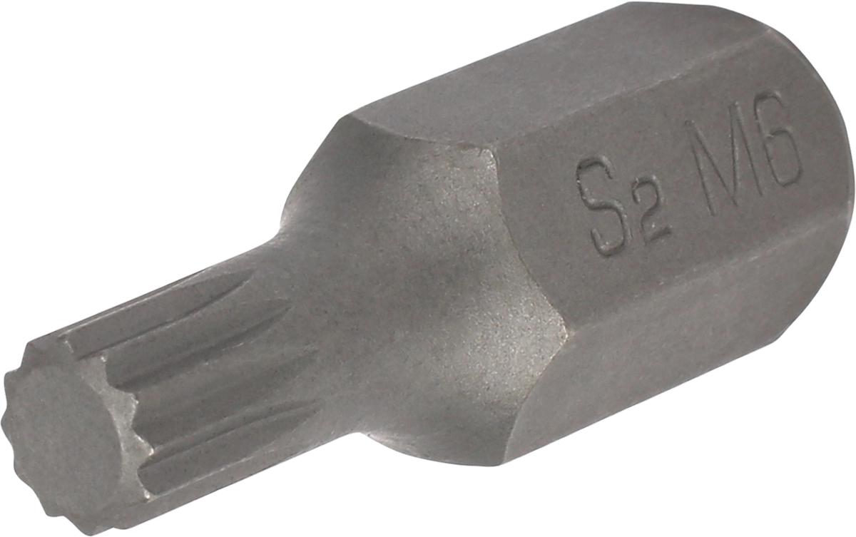 Bit, 10 mm 6-kant, Vielzahn M6x30 mm