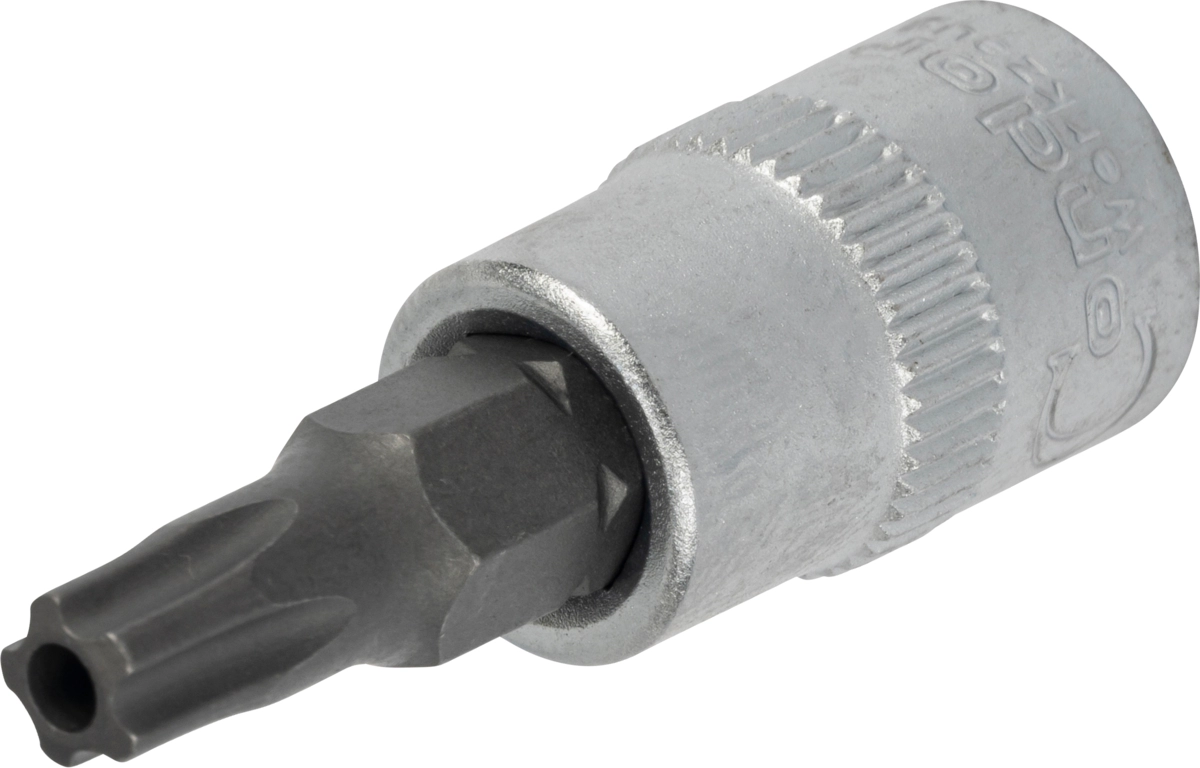 Bit-Stecknuss, 1/4", Fünfstern SLB TS27x37 mm