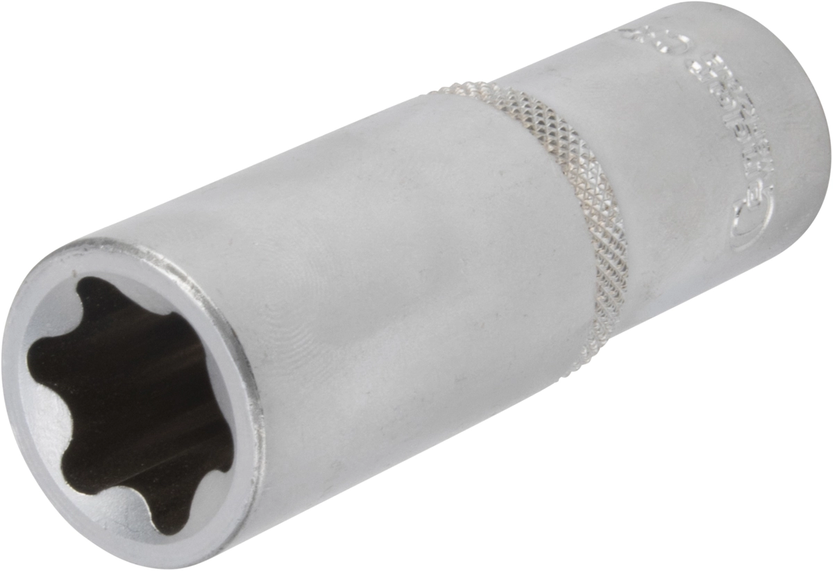 Stecknuss, 1/2", E-Profil E20, tief