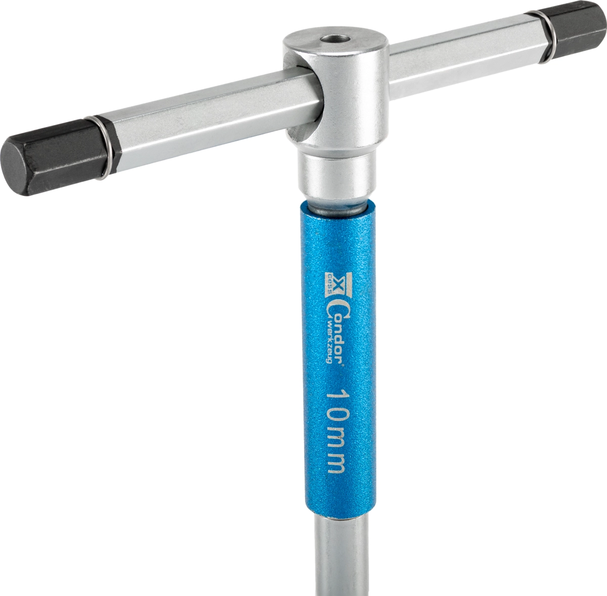 3-Wege T-Griff Schraubendreher-Satz, xcess, 8-tlg., Innensechskant 2-10 mm