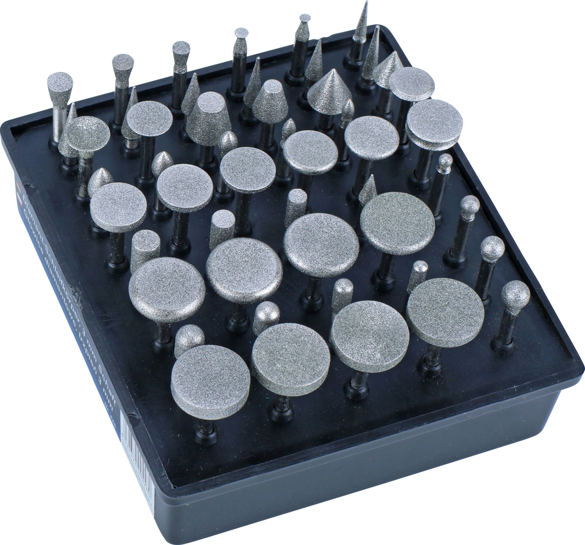 Diamant-Schleifkörper-Satz, 50-tlg., 3 mm Schaft