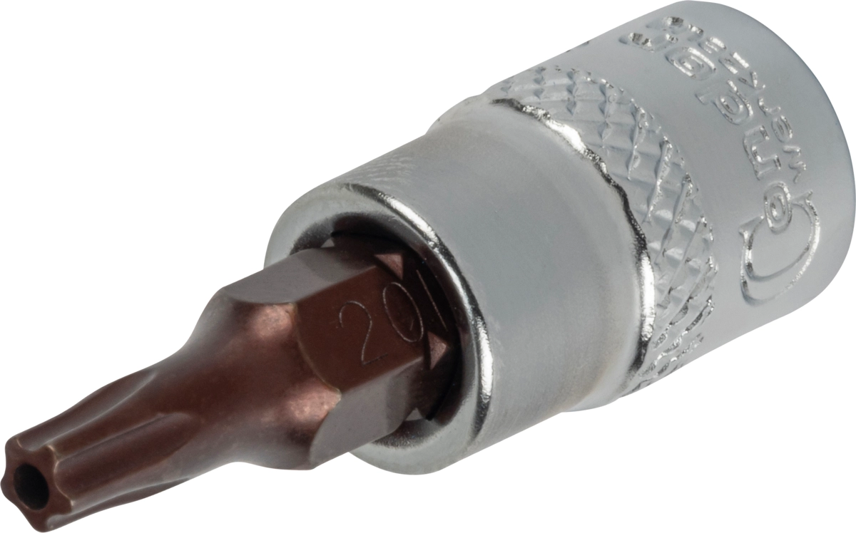 Bit-Stecknuss, xcess performance, 1/4", Fünfstern SLB TS20x37 mm