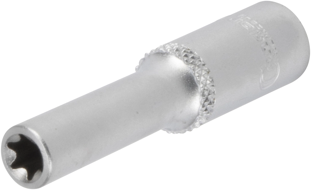 Stecknuss, 1/4", E-Profil E6, tief