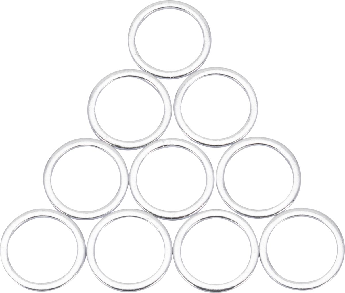 Aluminiumdichtringe, M15, für Nr. 5368 und 5369-15, 10 Stk.