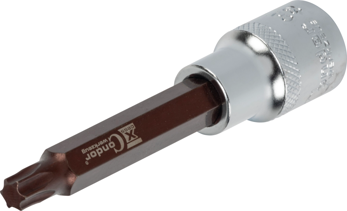 Bit-Stecknuss, xcess performance, 1/2", T-Profil T45x100 mm