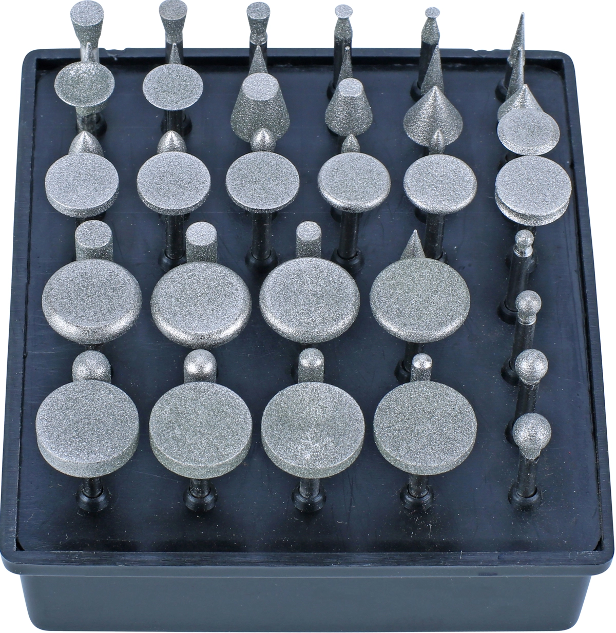 Diamant-Schleifkörper-Satz, 50-tlg., 3 mm Schaft