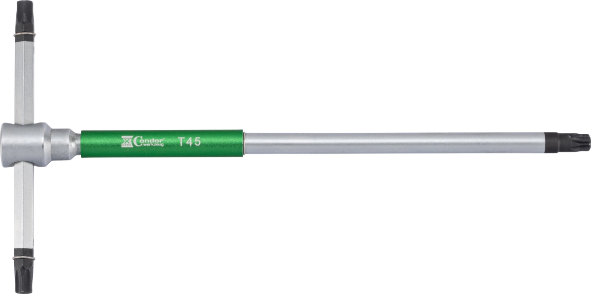 3-Wege T-Griff Schraubendreher, 250x125 mm, T-Profil T45