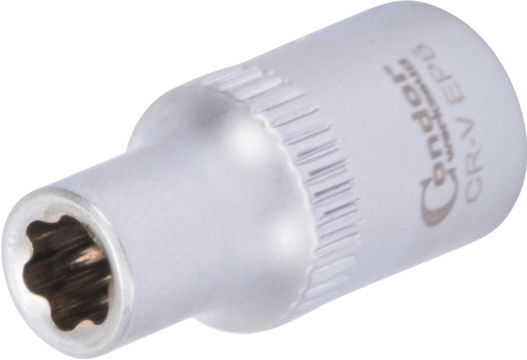 Stecknuss, 1/4", E-Plus-Profil EP6