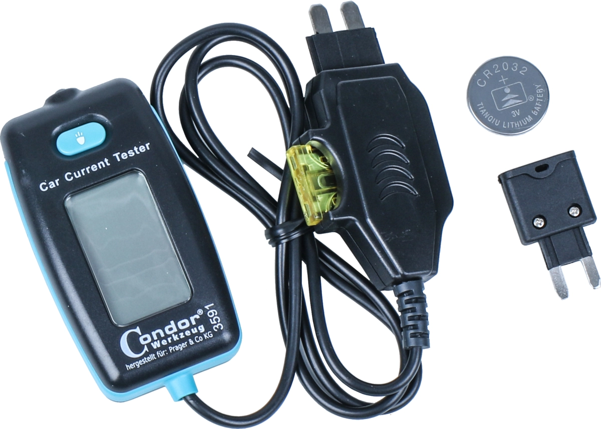 Digitales Sicherungs-Amperemeter, für 12V / 24V Systeme