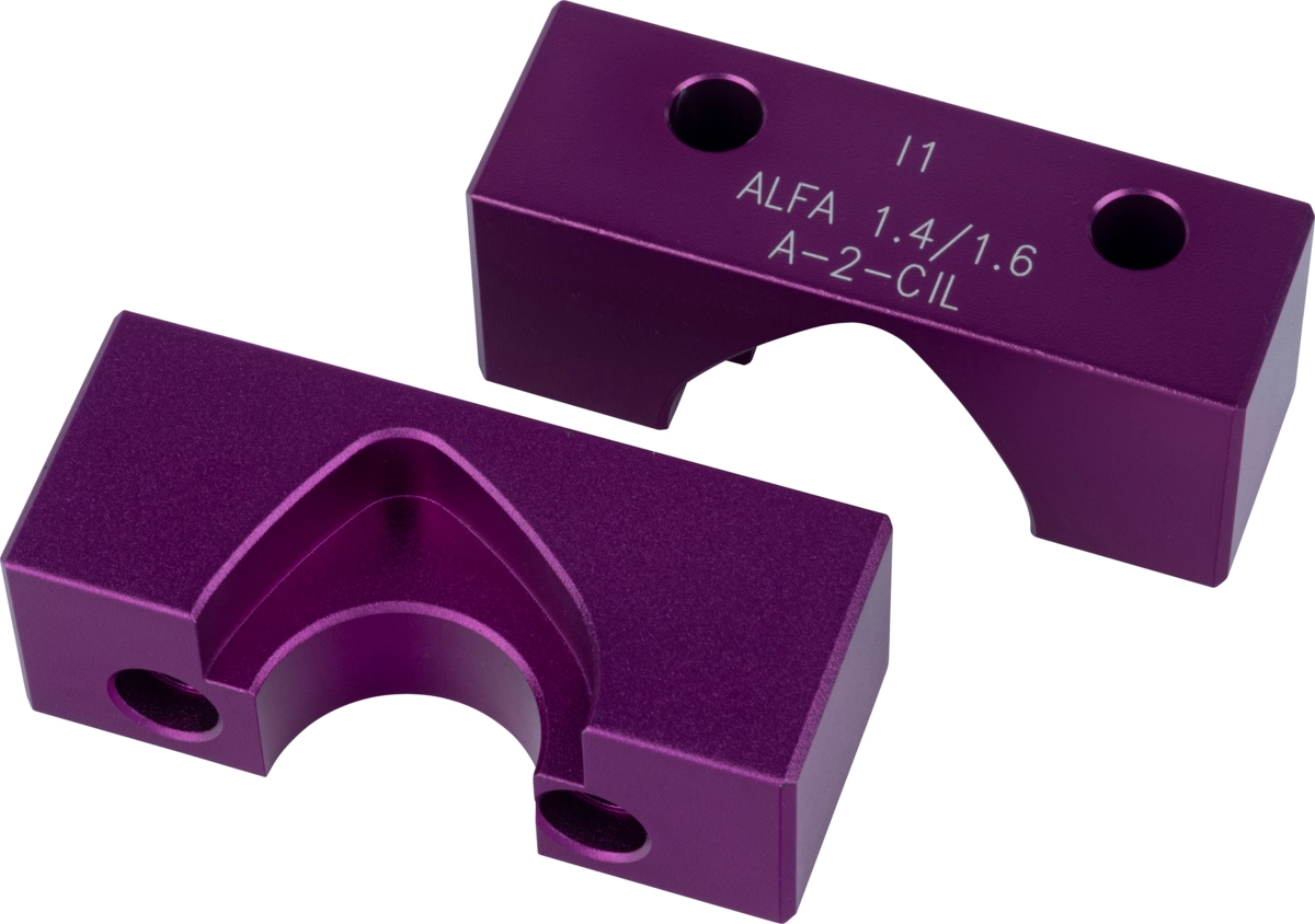 Fixierung Nockenwelle, 2-tlg., violett