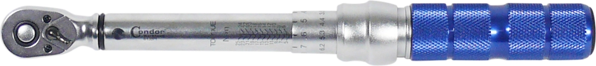 2-Wege Drehmomentschlüssel, 1/4", 5-25 Nm
