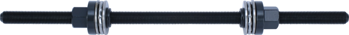 Druckspindel mit Muttern, 350 mm lang, M14