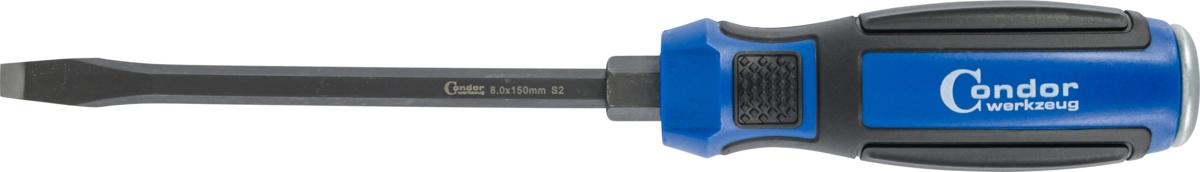 Schraubendreher, Schlagkappe, Schlitz 8.0x150 mm
