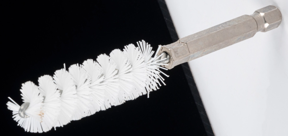 Rundbürste, Nylon, ø 15 mm