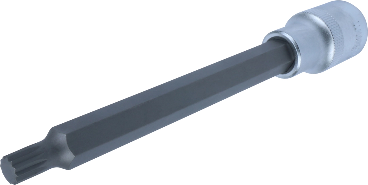 Bit-Stecknuss, 1/2", Vielzahn M8x140 mm