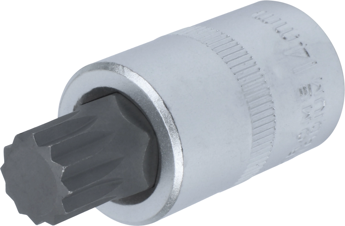 Bit-Stecknuss, 1/2", Vielzahn M14x55 mm