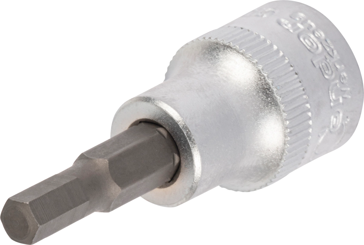 Bit-Stecknuss, 3/8", Innensechskant zöllig 7/32"x48 mm