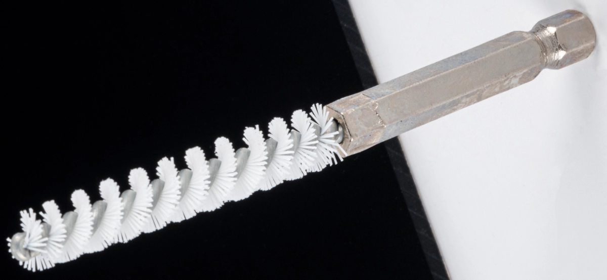 Rundbürste, Nylon, ø 8 mm