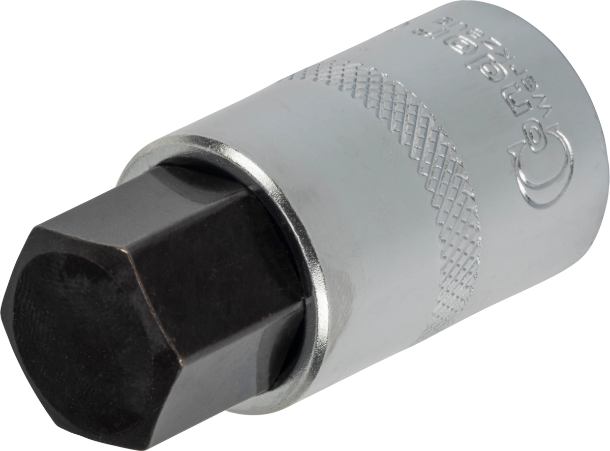 Bit-Stecknuss, xcess performance, 1/2", Innensechskant 19x55 mm
