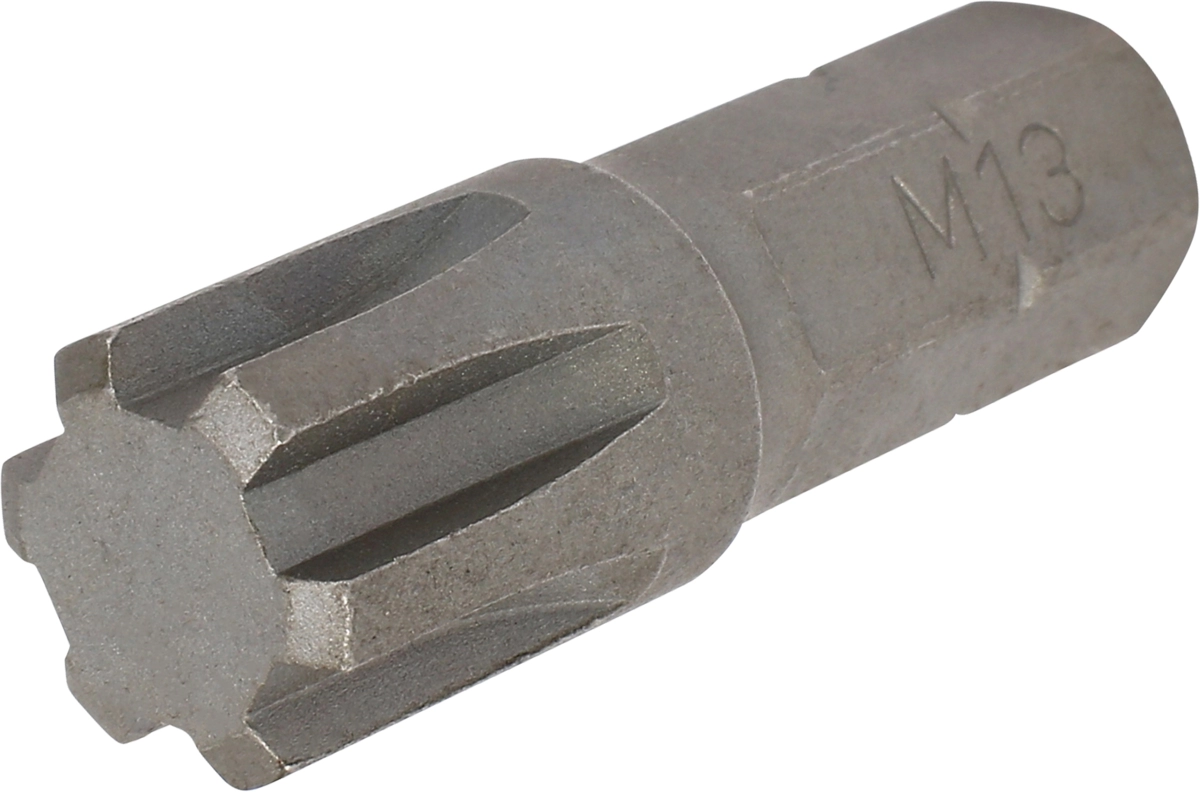 Bit, 10 mm 6-kant, Keilnut M13x40 mm