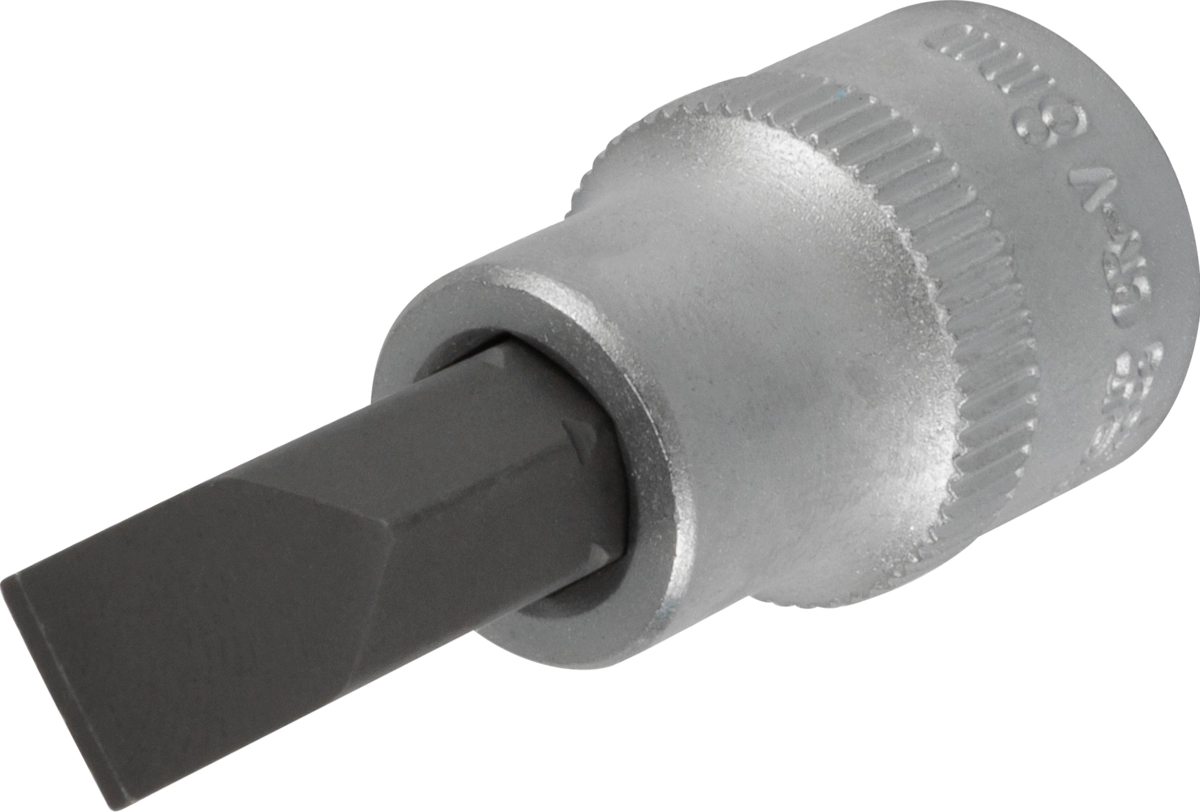 Bit-Stecknuss, 3/8", Schlitz 8x48 mm