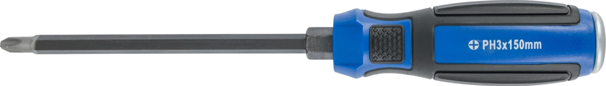 Schraubendreher, Schlagkappe, Kreuz PH3x150 mm