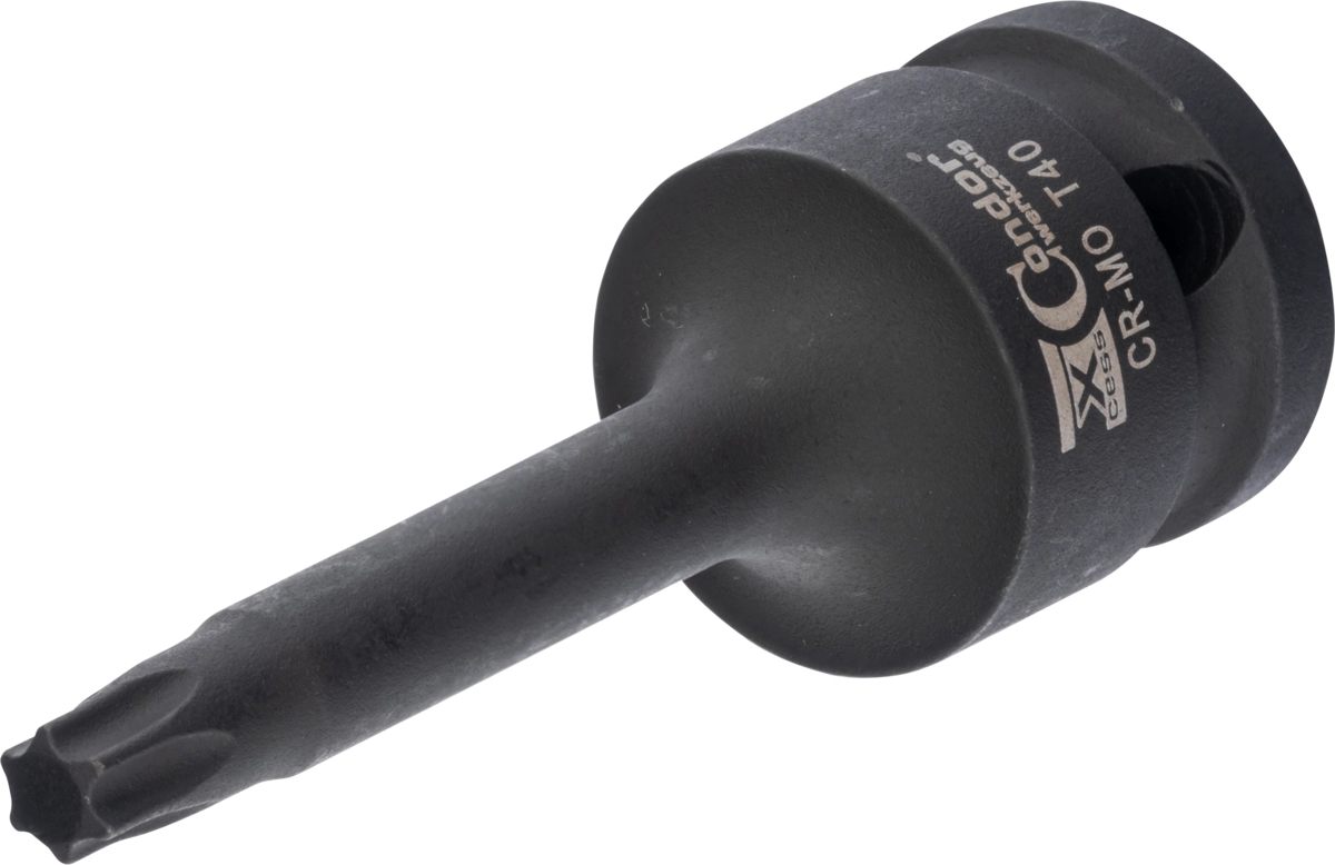 Kraft-Bit-Stecknuss, 1/2", T-Profil T40x78 mm