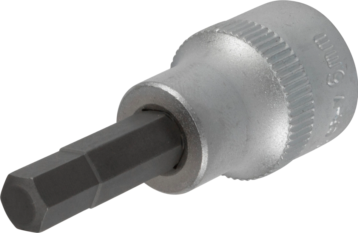 Bit-Stecknuss, 3/8", Innensechskant 6x48 mm
