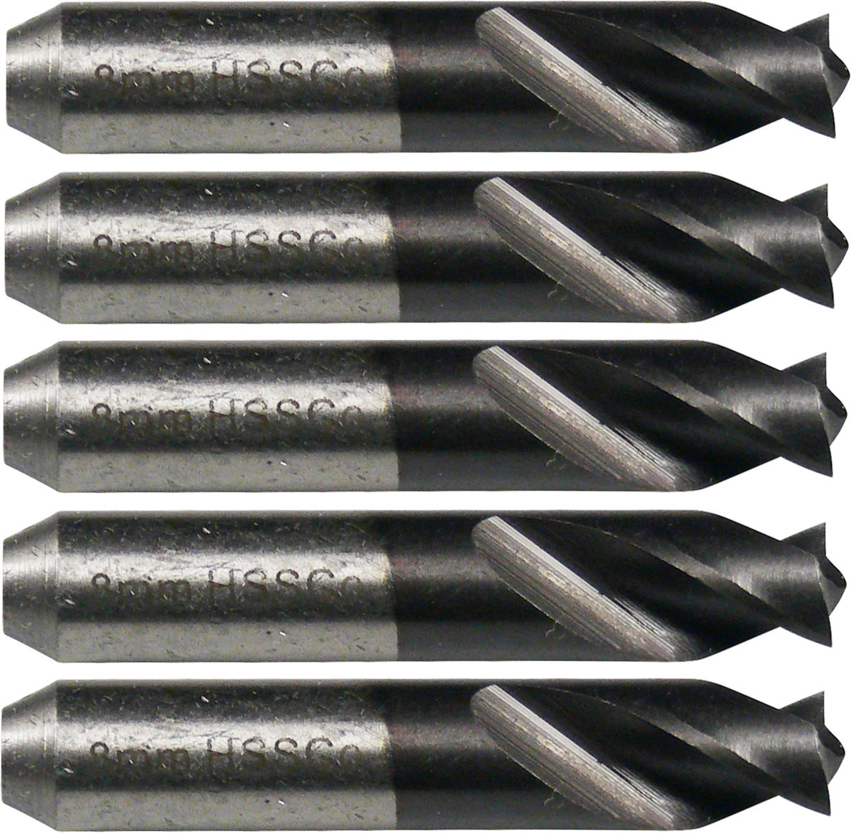 Schweisspunktfräser, 8x44 mm, HSS Co5 TiCN, 5 Stk.