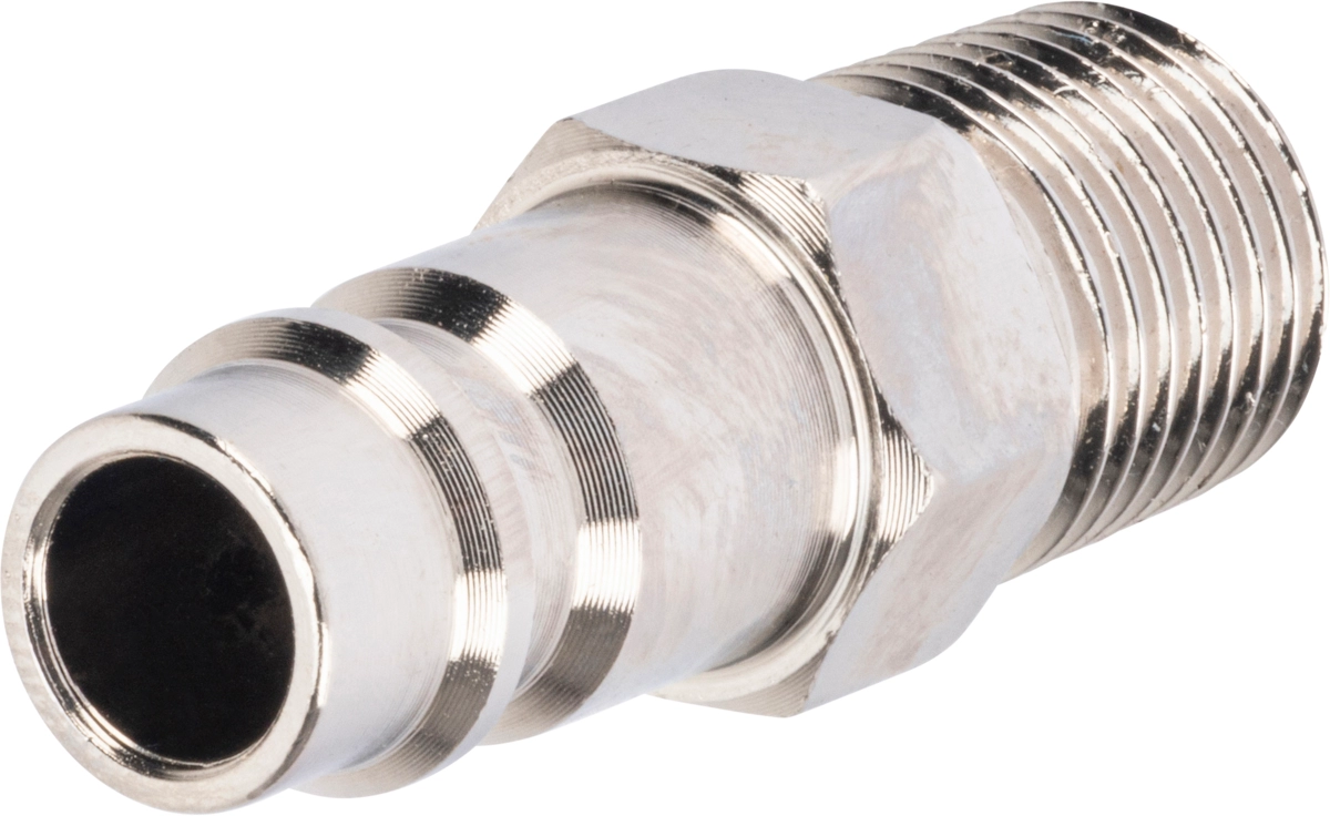 Druckluft-Stecknippel, 1/4" Gewinde