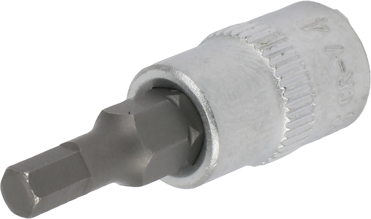 Bit-Stecknuss, 1/4", Innensechskant 4x37 mm