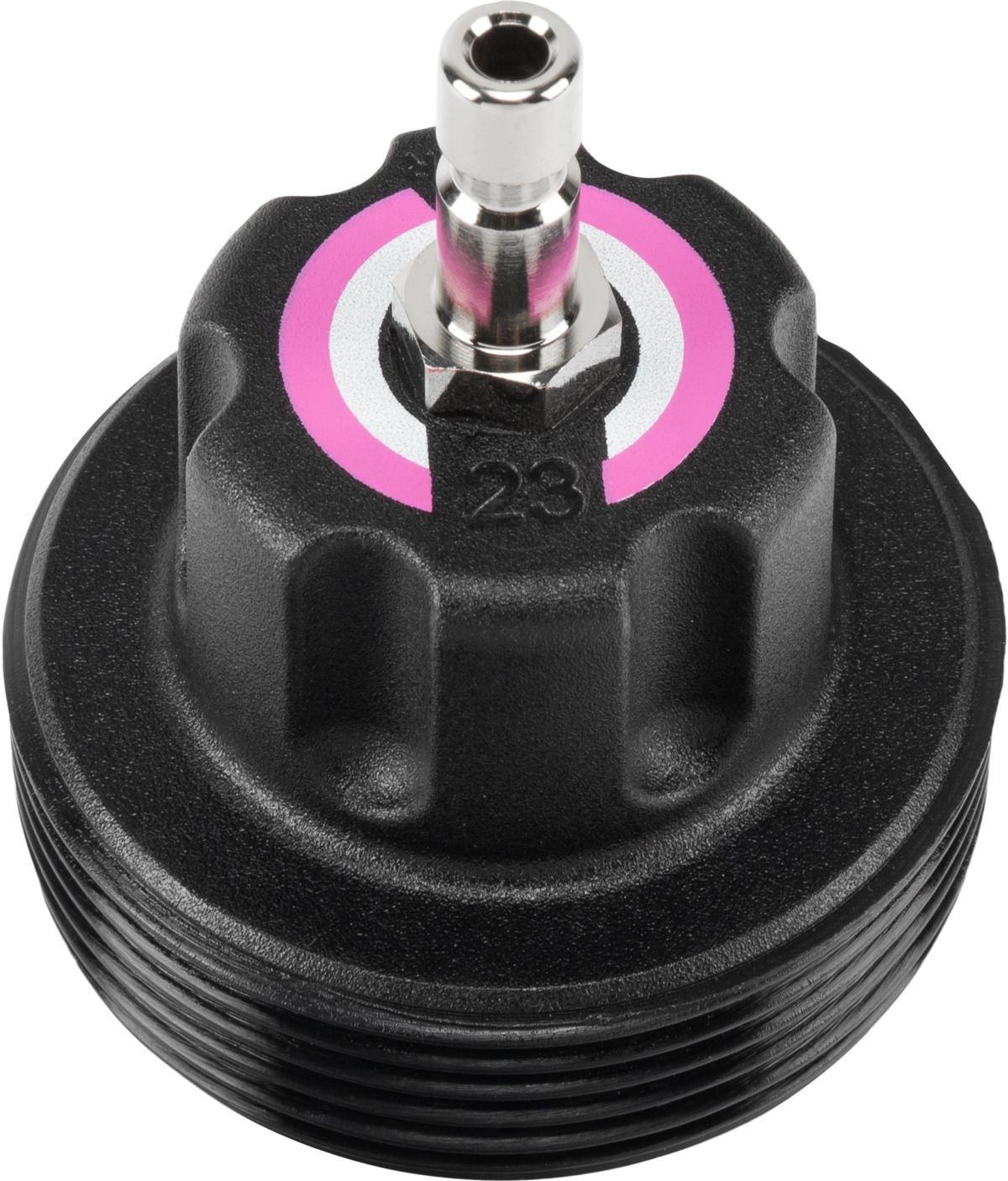 Kühleradapter Nr. 23, pink / grau