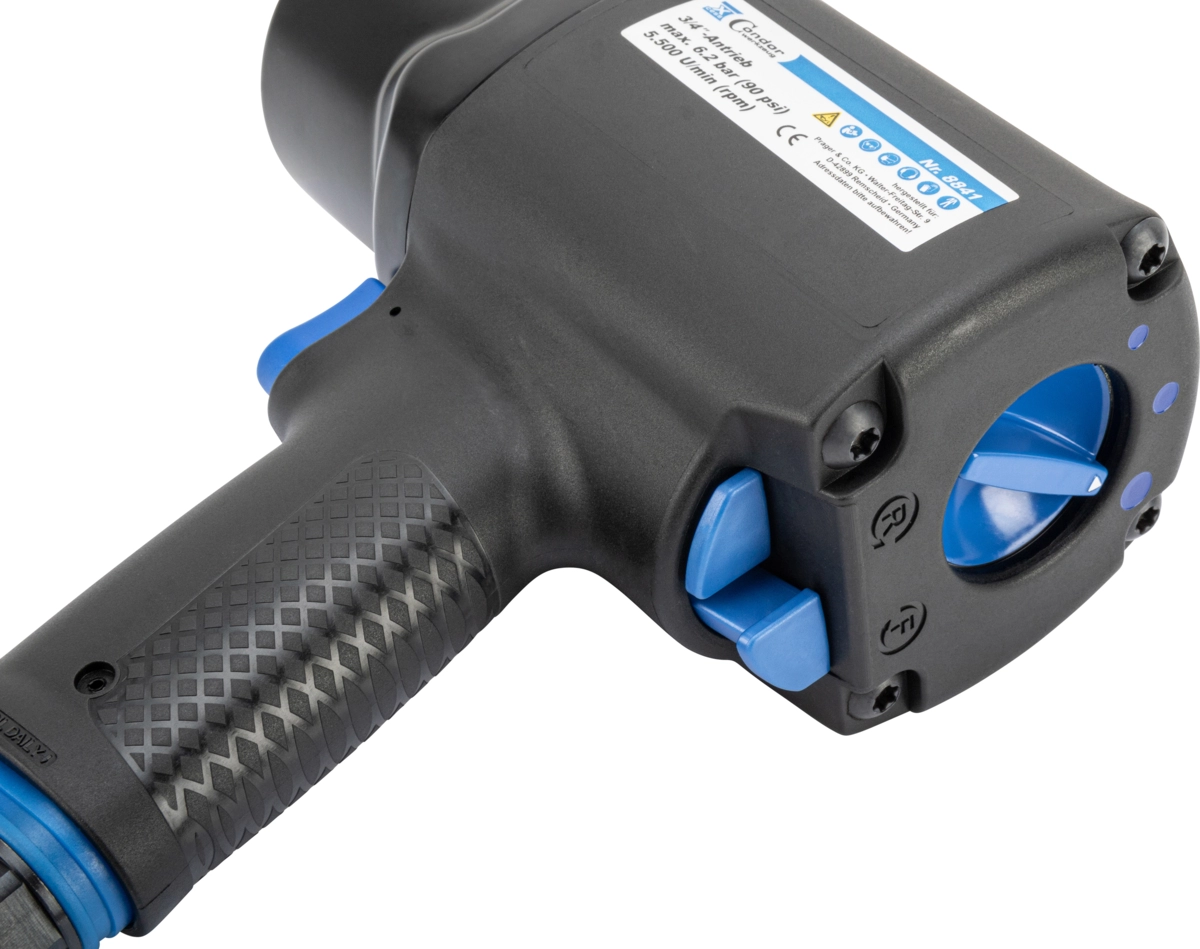 Druckluft-Schlagschrauber, 3/4″, max. 2034 Nm