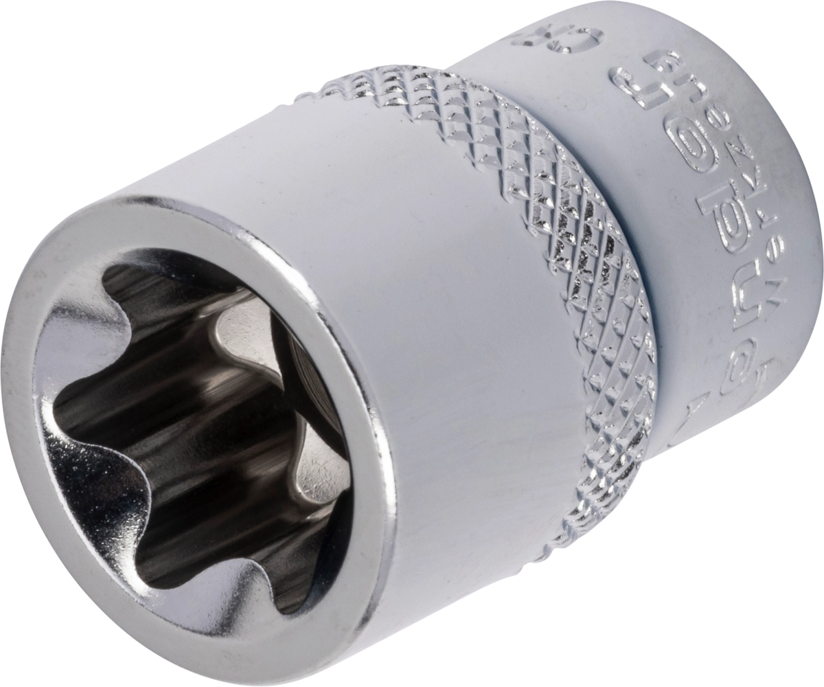 Stecknuss, 3/8", E-Profil E16