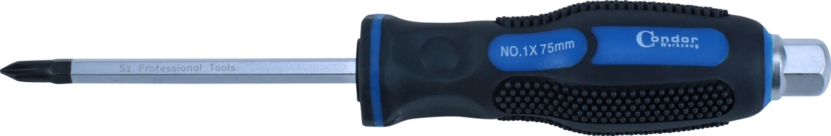 Schraubendreher, Kreuz PH1x75 mm